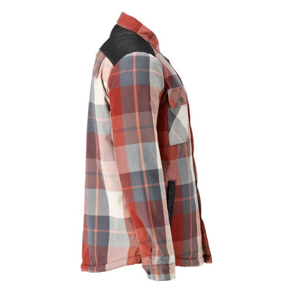 Chemise à carreaux, doublure en fourrure de fibre, chemise thermique