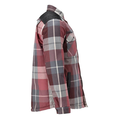 Chemise à carreaux, doublure en fourrure de fibre, chemise thermique