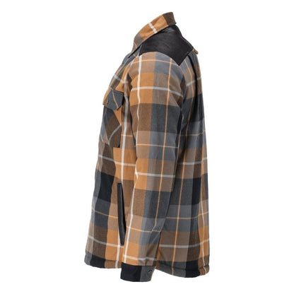 Chemise à carreaux, doublure en fourrure de fibre, chemise thermique