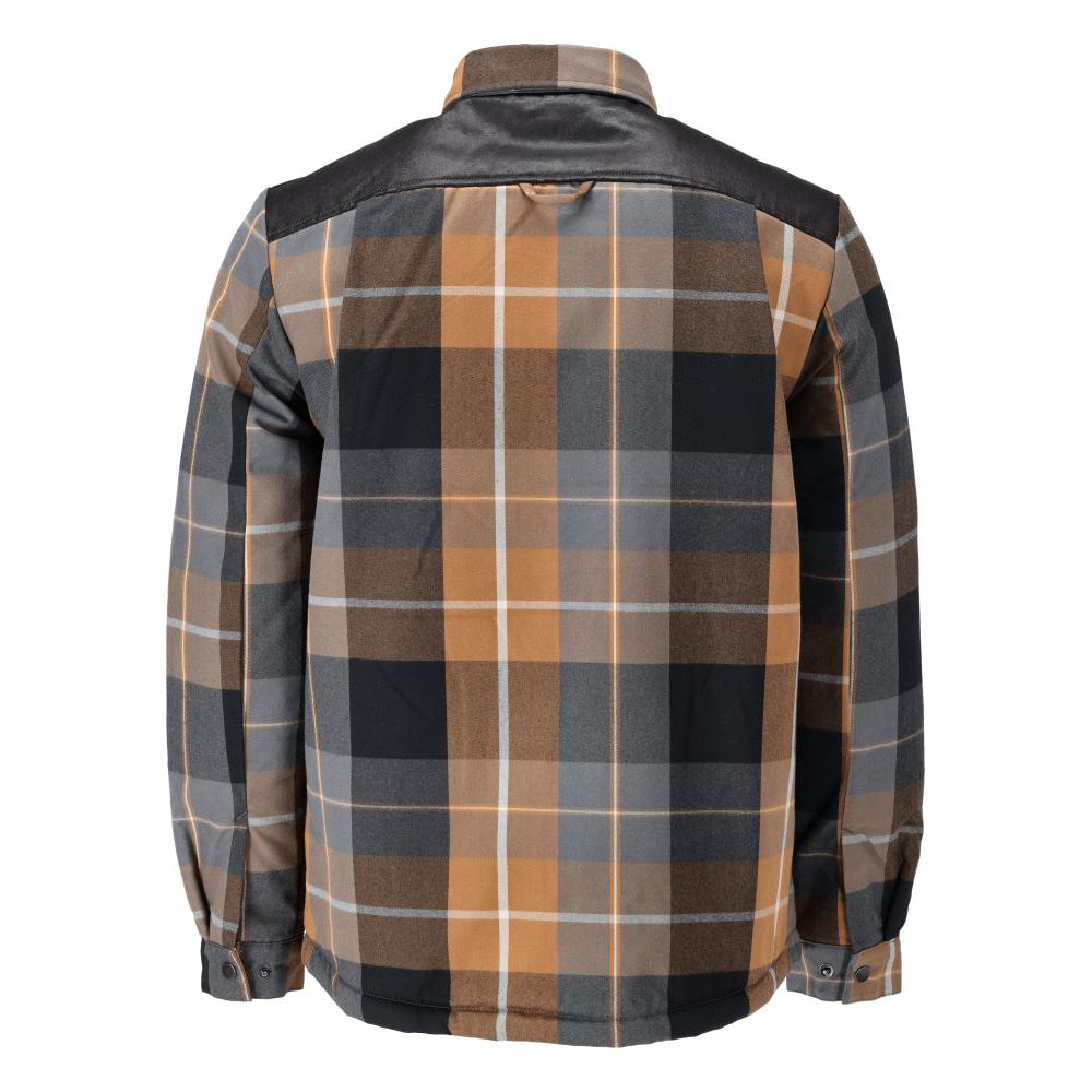 Chemise à carreaux, doublure en fourrure de fibre, chemise thermique