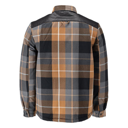 Chemise à carreaux, doublure en fourrure de fibre, chemise thermique