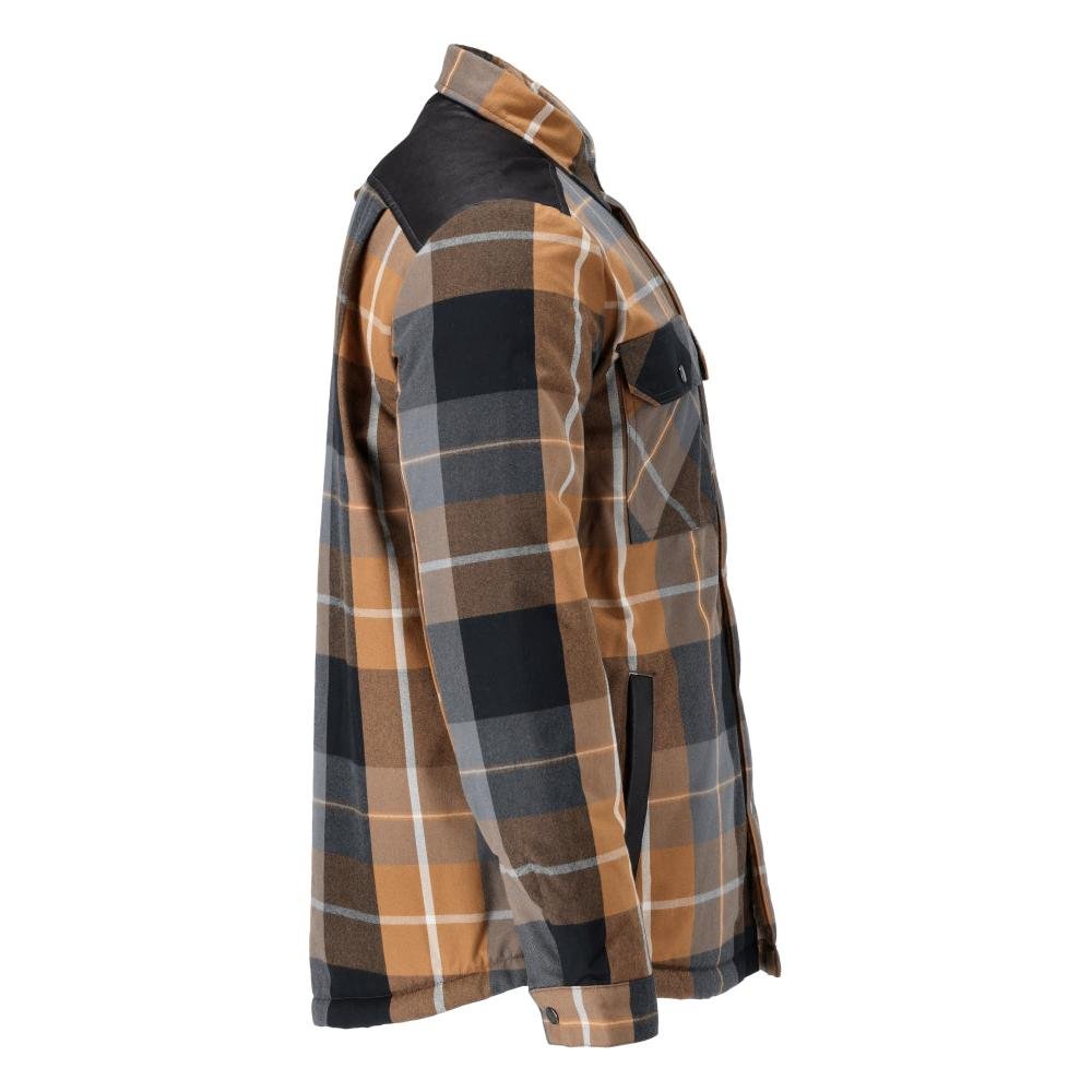 Chemise à carreaux, doublure en fourrure de fibre, chemise thermique