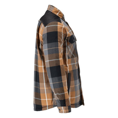 Chemise à carreaux, doublure en fourrure de fibre, chemise thermique
