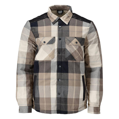 Chemise à carreaux, doublure en fourrure de fibre, chemise thermique