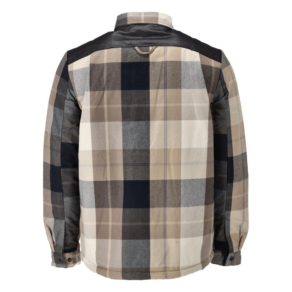Chemise à carreaux, doublure en fourrure de fibre, chemise thermique