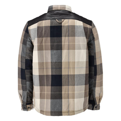 Chemise à carreaux, doublure en fourrure de fibre, chemise thermique