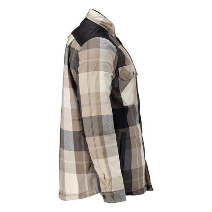 Chemise à carreaux, doublure en fourrure de fibre, chemise thermique