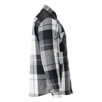 Chemise à carreaux, doublure en fourrure de fibre, chemise thermique