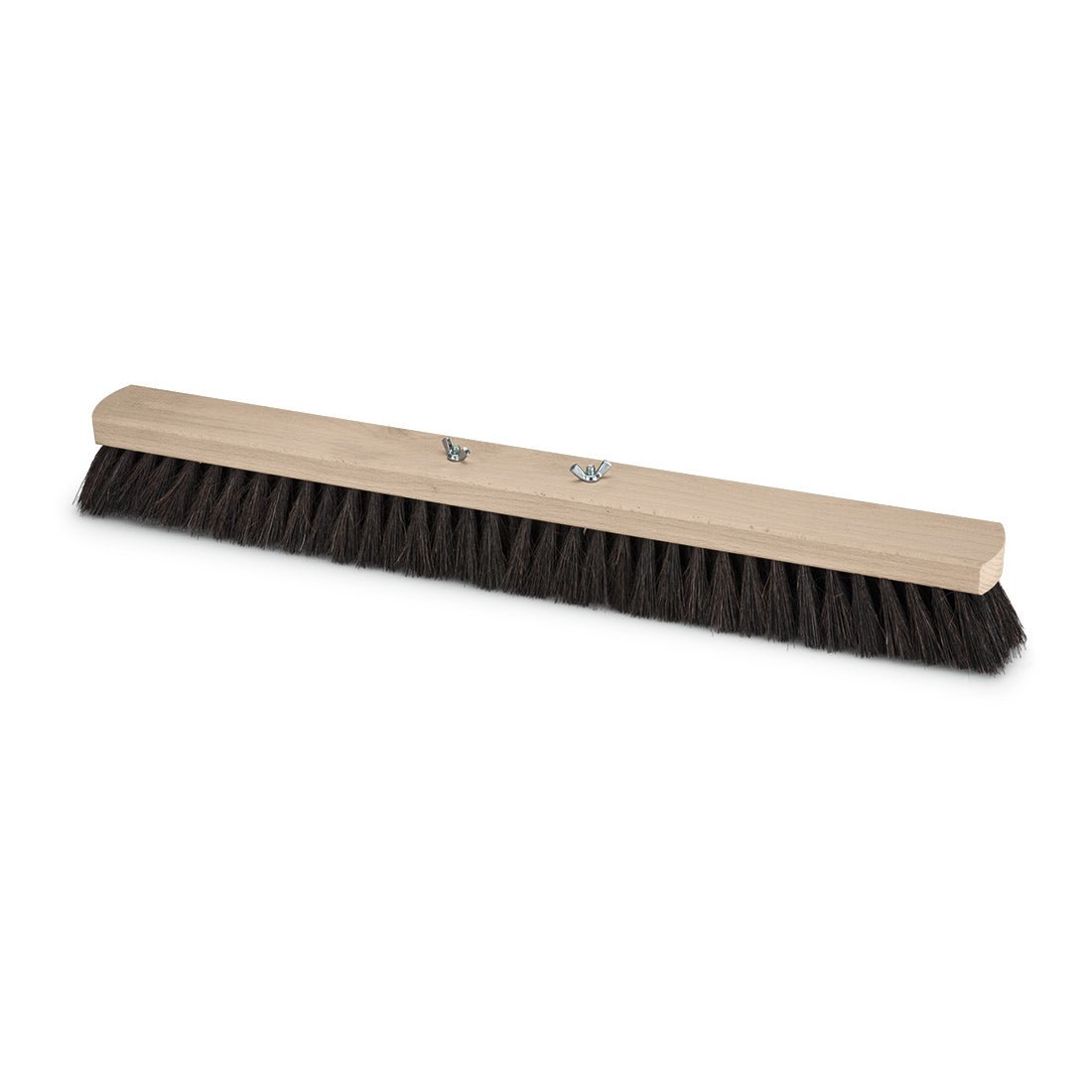 La brosse professionnelle Nölle balai de salle 60 cm avec poils naturels et vis papillon de Nölle Profi Brush Bürsten- & Pinseltechnik e.K. a une base en bois solide, des poils denses et est idéale pour fixer un manche.