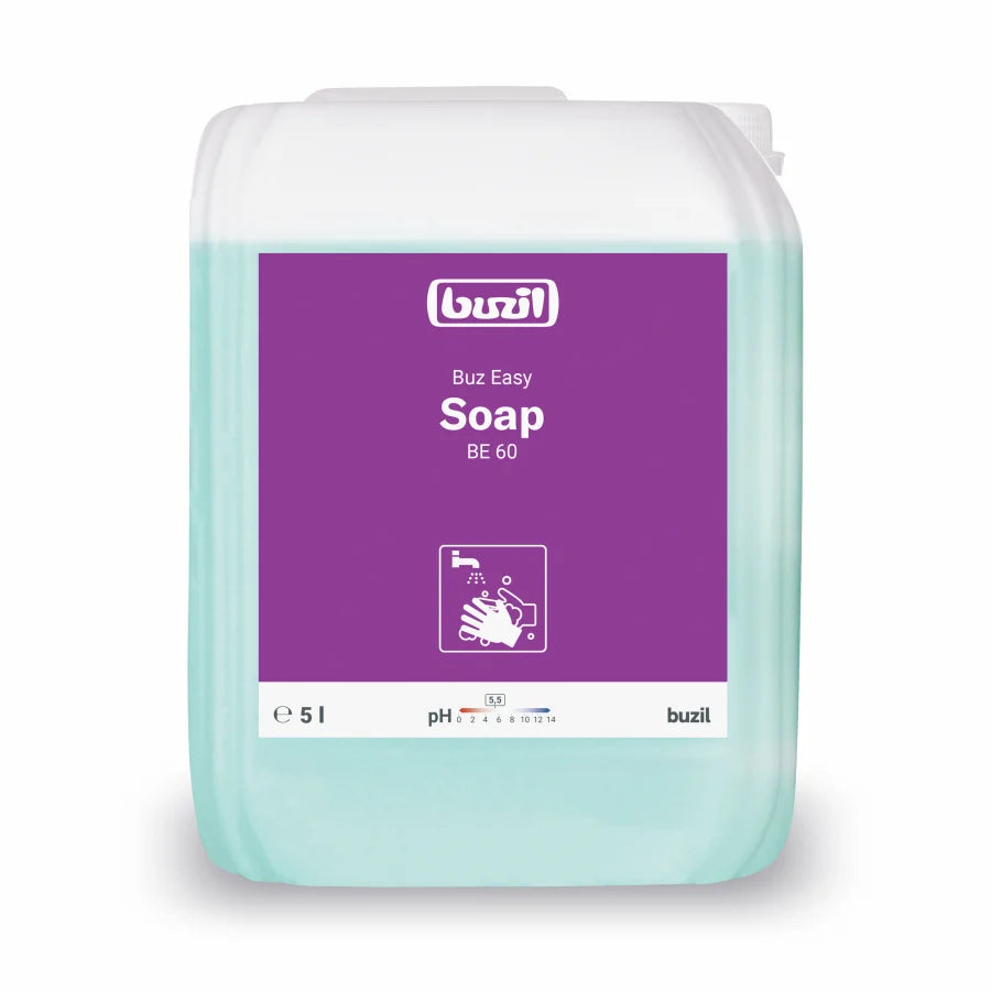 Buzil Buz Easy Soap Lotion nettoyante pour les mains douce pour la peau | Bidon (5 l)