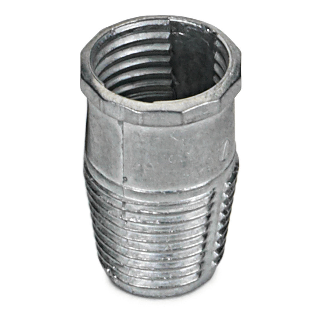 Eine Nahaufnahme des Nölle Profi Brush Stielgewinde Metallpinsel für präzises Malen von Nölle Profi Brush Bürsten- & Pinseltechnik e.K.-1 Stück, konzipiert für sichere Befestigung und präzise Malarbeiten.