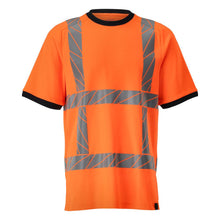 T-shirt, t-shirt coupe moderne, orange haute visibilité