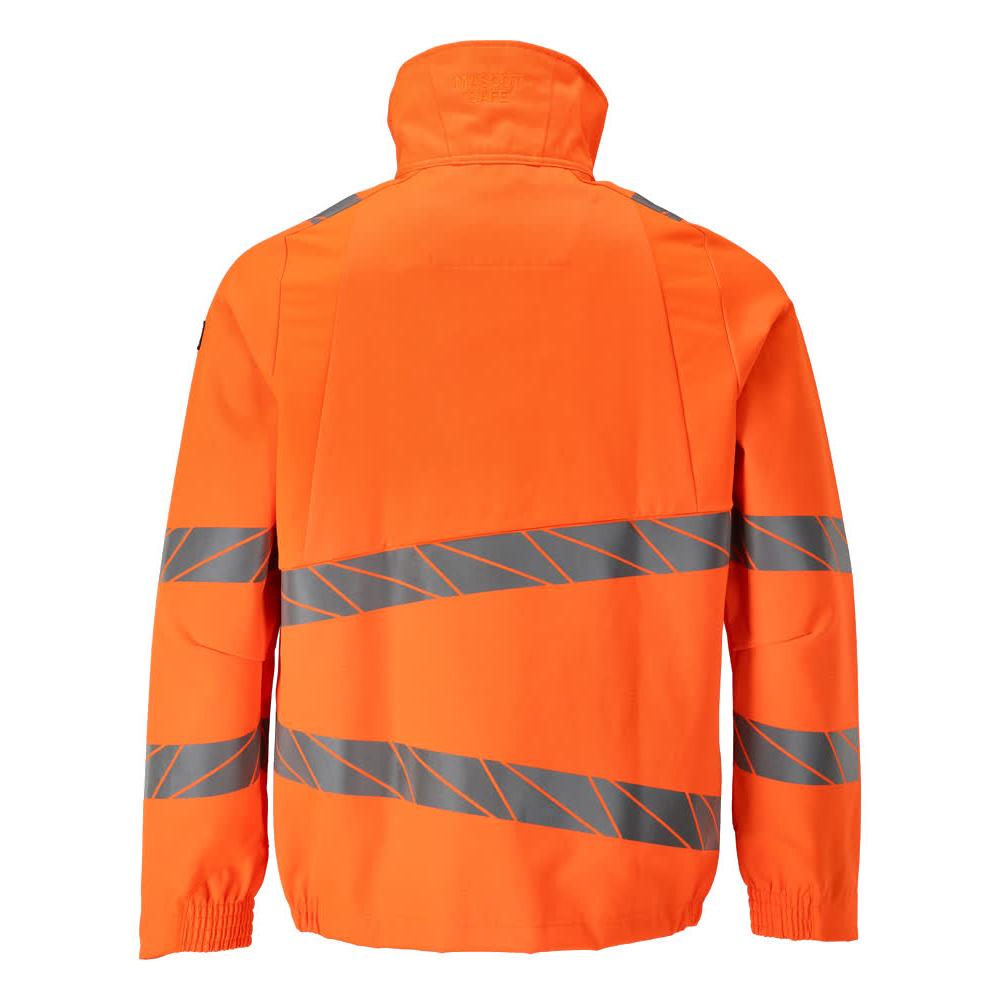 Veste de travail avec inserts stretch, orange haute visibilité