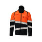 Pull polaire avec veste micropolaire zippée