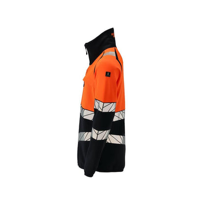 Pull polaire avec veste micropolaire zippée