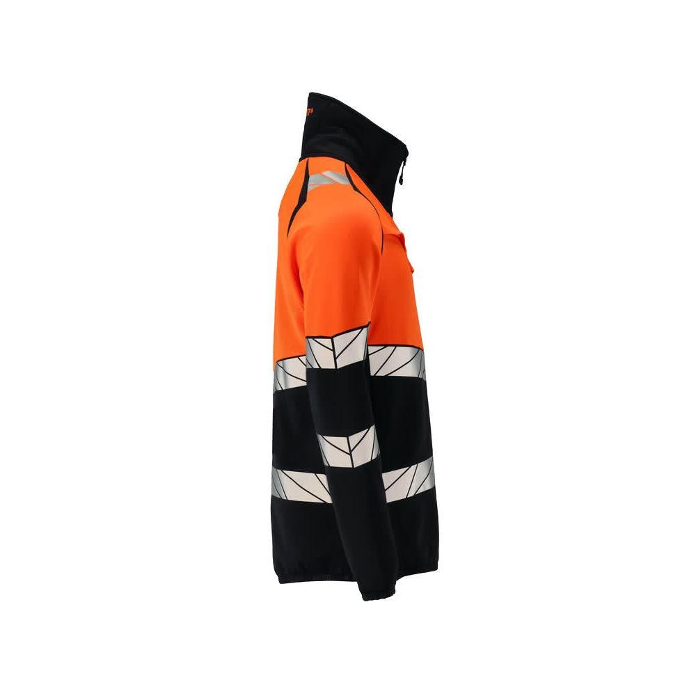Pull polaire avec veste micropolaire zippée