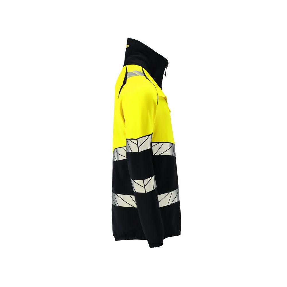 Pull polaire avec veste micropolaire zippée