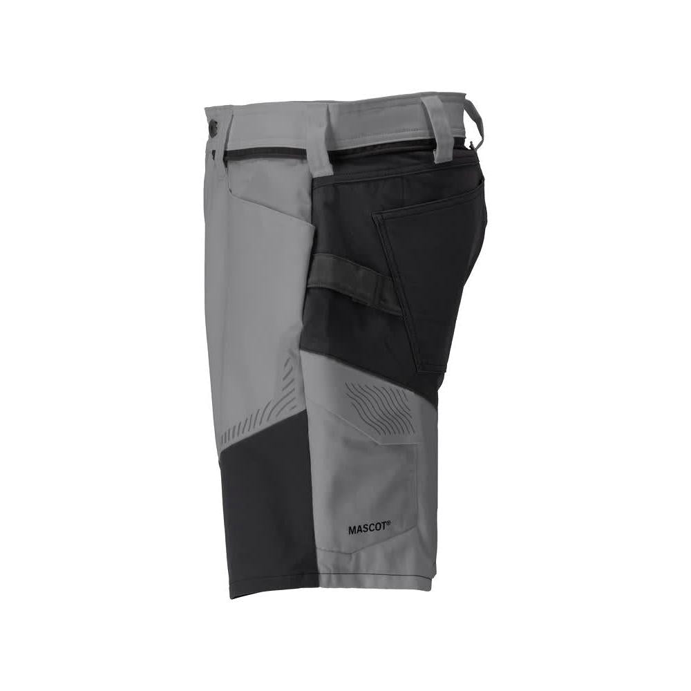 Short, short léger, gris anthracite/noir