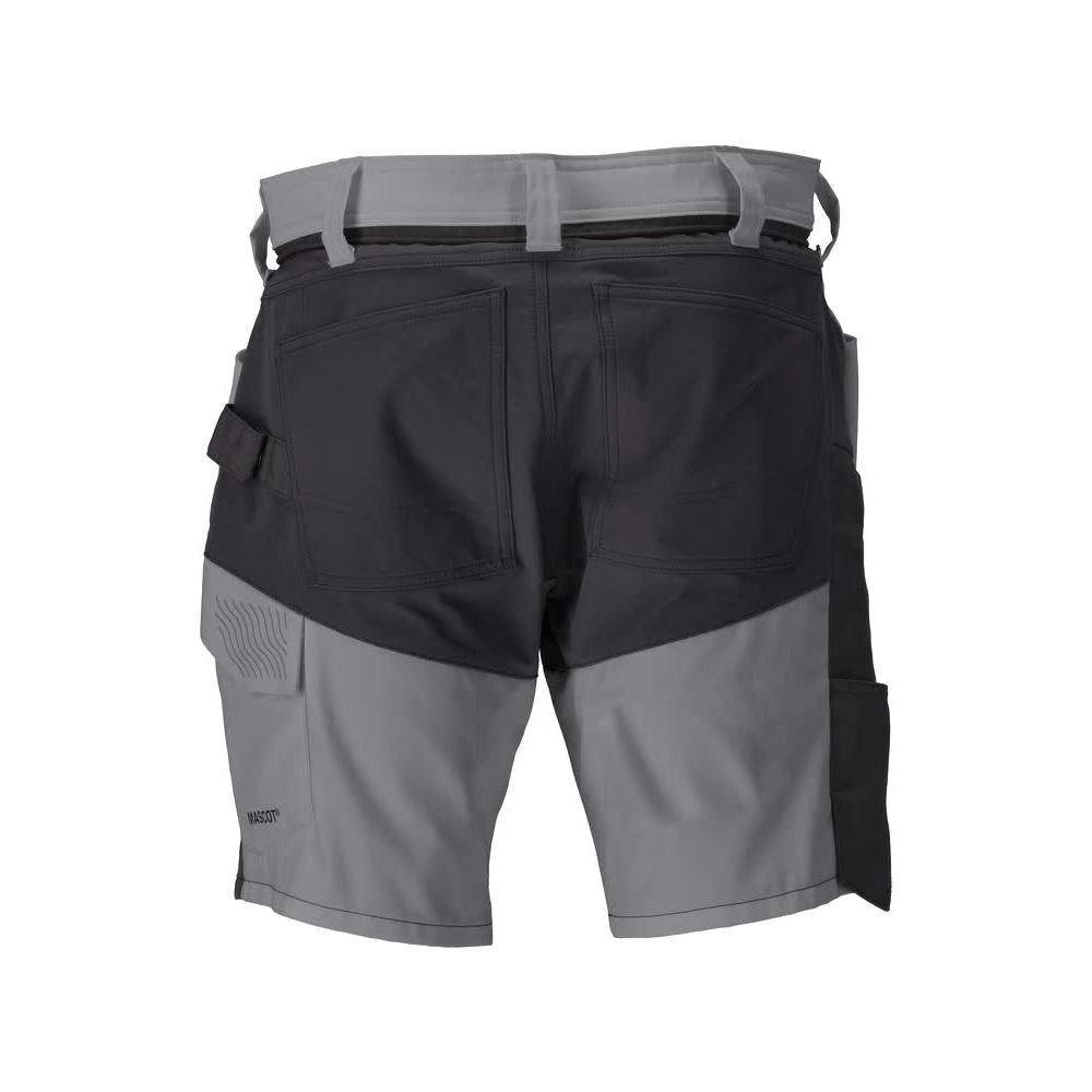 Short, short léger, gris anthracite/noir