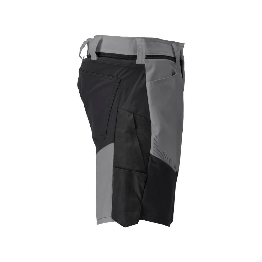 Short, short léger, gris anthracite/noir