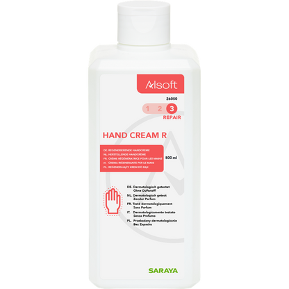 Saraya Alsoft Crème pour les mains R – Réparation