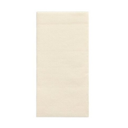 Les serviettes PAPSTAR « DAILY Collection » 1/8 pli au format 32 cm x 32 cm de PAPSTAR GmbH sont proprement pliées et apportent à votre décoration de table une touche de confort durable avec leur texture lisse et propre.