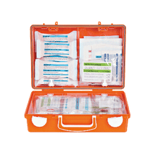 Trousse de premiers secours SN-CD orange avec contenu standard ERW conforme à la norme DIN 13157