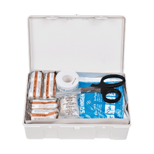 Trousse de premiers secours de bureau conforme à la norme DIN 13157