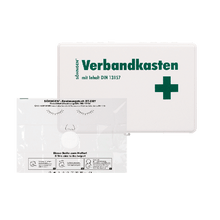 VBK KIEL KU-blanc avec garniture standard DIN 13157 et masque de réanimation