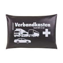 Coussin de secours pour véhicule, noir, avec rembourrage standard conforme à la norme DIN 13164