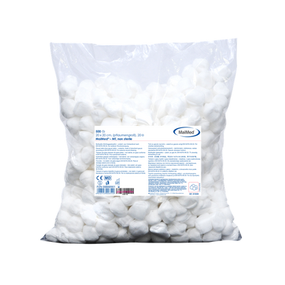 Tampons de gaze MaiMed-MT non stériles, 500 pièces/sachet en aluminium
