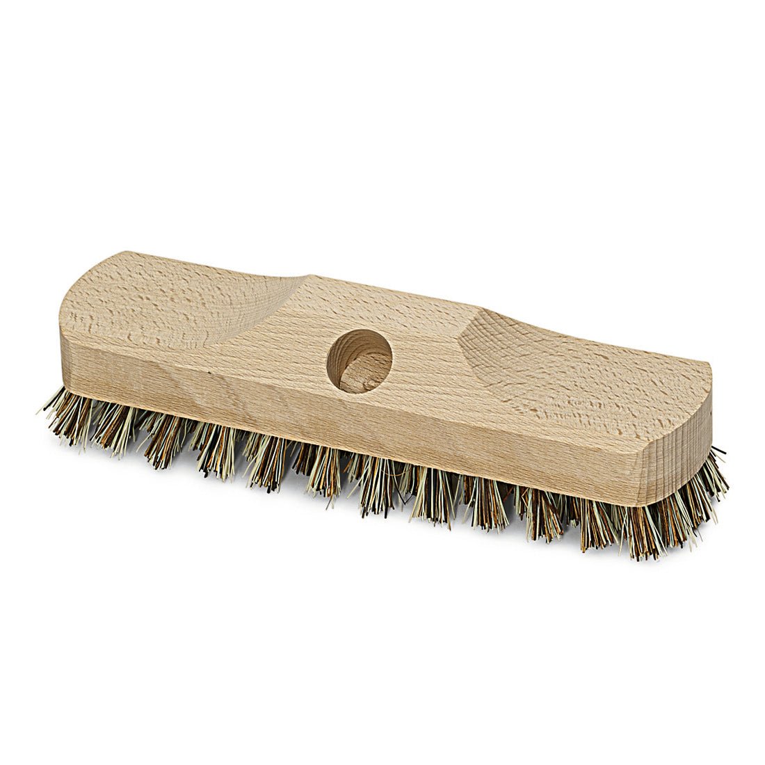 La brosse à récurer Nölle Profi Brush Union 22 cm, particulièrement dure avec trou pour manche de Nölle Profi Brush Bürsten- & Pinseltechnik e.K. se distingue par une forme rectangulaire avec des poils extra-durs, serrés et un trou central pour la fixation du manche.