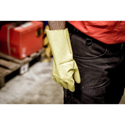 NITRAS YELLOW CLEANER, gants de protection chimique, jaune