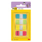 Les onglets de classement Post-it® Index Strong, Mini (15,8 mm x 38,1 mm) en jaune, rouge, bleu et vert de 3M Deutschland GmbH sont livrés en tant que 40 bandes adhésives/distributeur (1 pièce), idéaux pour organiser des documents - un paquet avec distributeur en plastique.