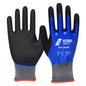 NITRAS OIL GRIP, gants de montage, bleu / noir