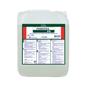 Un bidon de 10 litres Dr. Schnell PEROTEX EK détartrant pour lave-vaisselle professionnel et hygiène de cuisine de DR.SCHNELL, avec une étiquette allemande multicolore contenant des informations sur le produit et des instructions sur le devant.