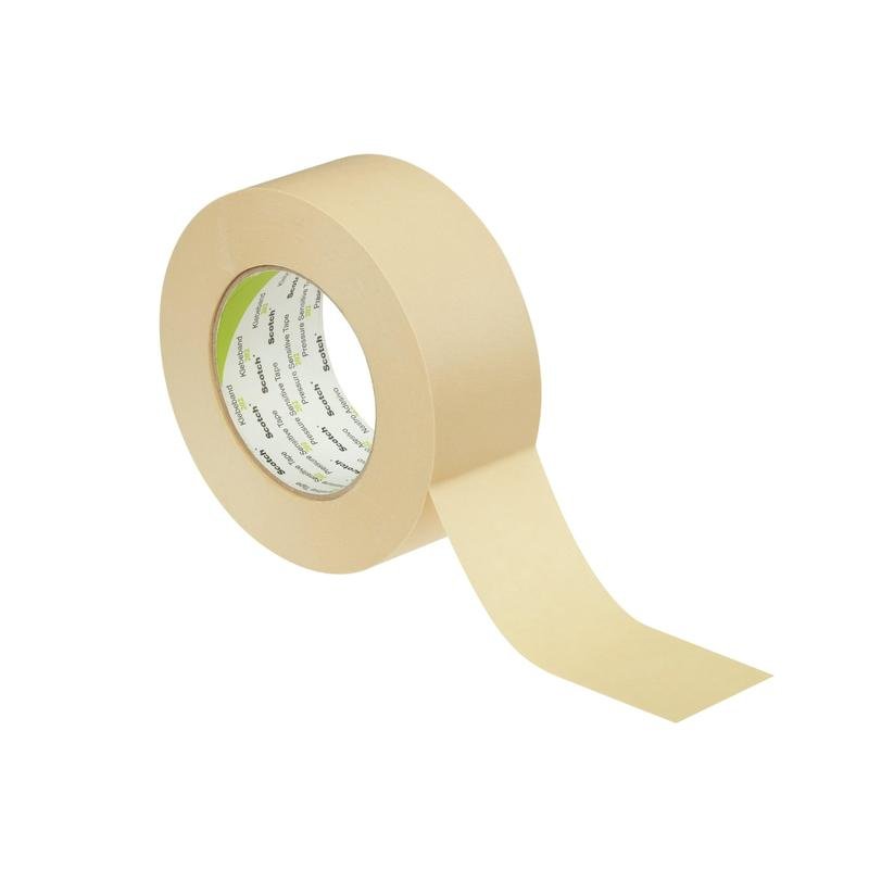 Ruban de masquage en papier Scotch® 3MMC 202, beige