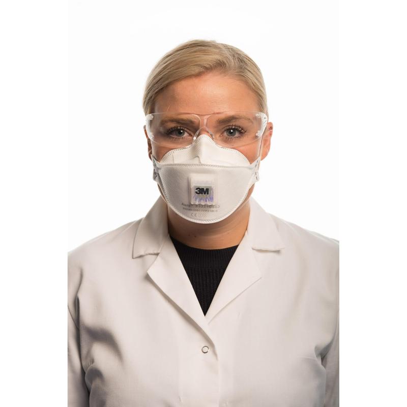 Masque anti-particules 3M™ Aura™, FFP3, avec valve 9332+Gen3 | Paquet (10 pièces)