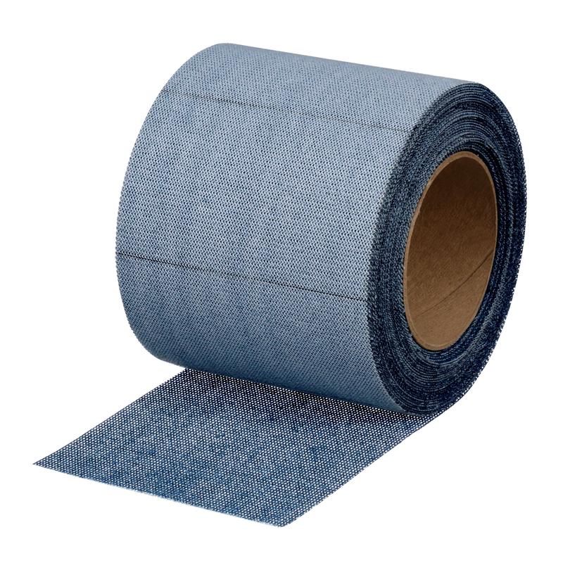 Bandes abrasives à grille 3M™ bleues en rouleau, 115 mm x 10 m, 220, 36474 | Paquet (1 rouleau)