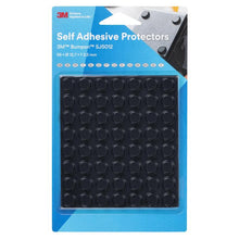 Mini pack de pare-chocs élastiques 3M™ Bumpon™ SJ5012BL, noir, 56 pièces, 12,7 x 3,5 mm, adhésif en caoutchouc naturel R-30 | Paquet (56 pièces)