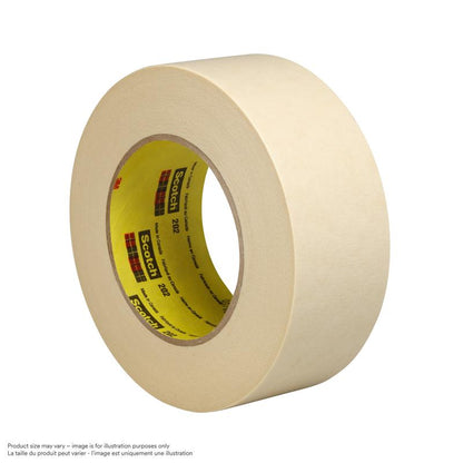 Ruban de masquage en papier Scotch® 3MMC 202, beige