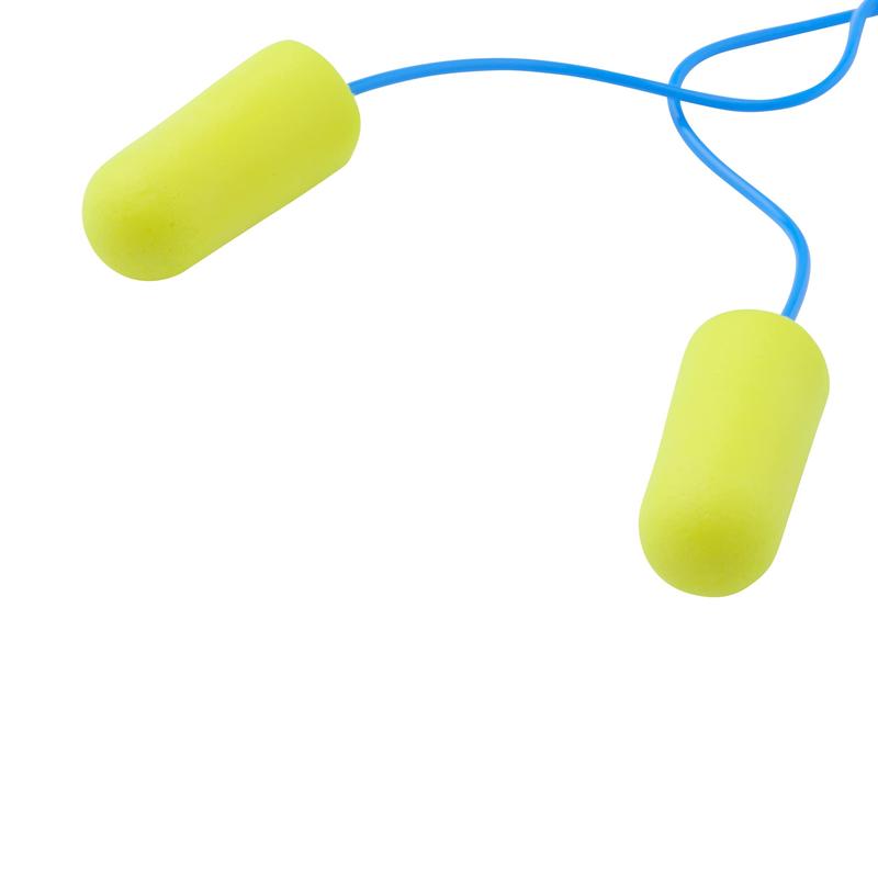Bouchons d'oreille 3M™ E-A-Rsoft™ Yellow Neons™, avec cordon, ES-01-005 | Paquet (200 paires)