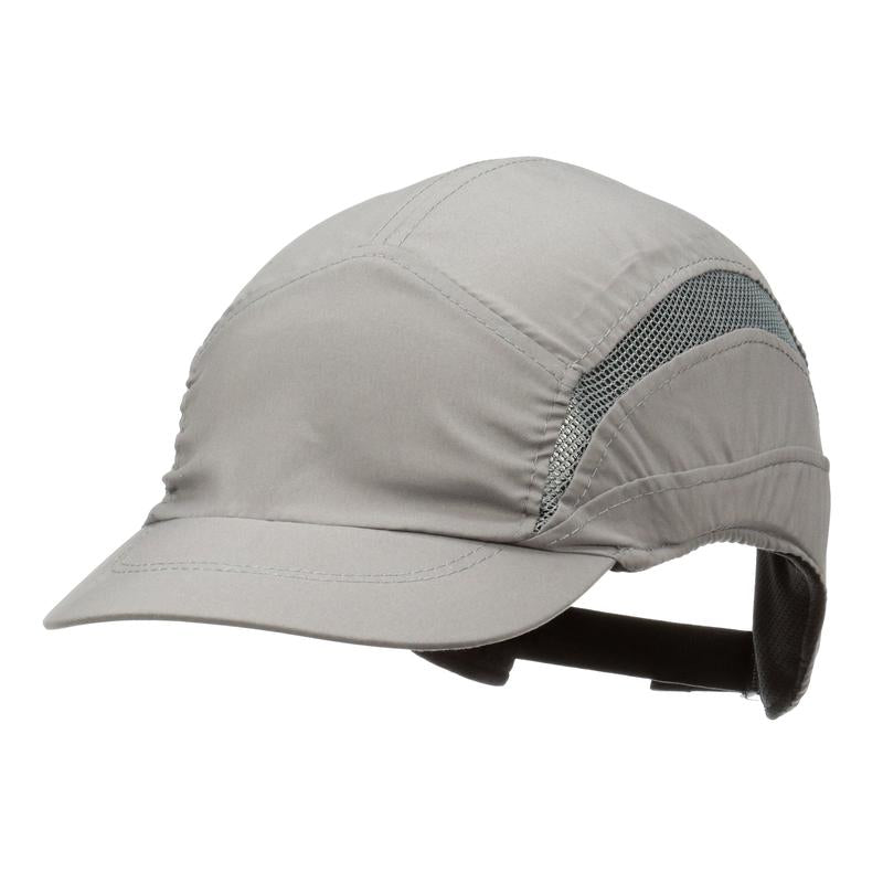 Casquette anti-heurt 3M™ First Base™ 3 2030607, classique, grise, visière courte, 55 mm | Paquet (1 pièce)