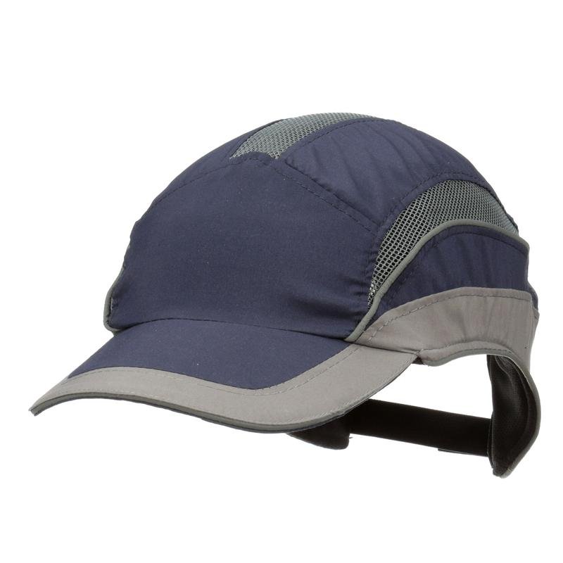 Casquette anti-heurt 3M™ First Base™ 3 2031214, Elite, bleu marine/gris, visière standard | Paquet (1 pièce)