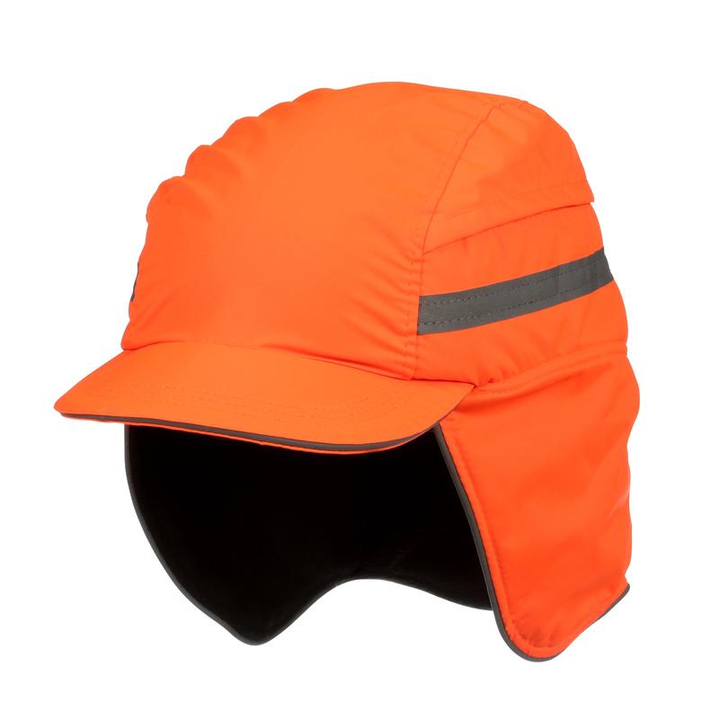 Casquette anti-heurt 3M™ First Base™ 3 2021218, hiver, fluorescente haute visibilité, orange, visière courte, 55 mm | Paquet (1 pièce)