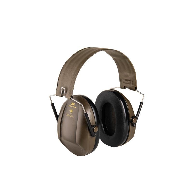 Cache-oreilles 3M™ PELTOR™ Bull's Eye I, noir, pliable, H515FB-516-SV | Paquet (1 pièce)