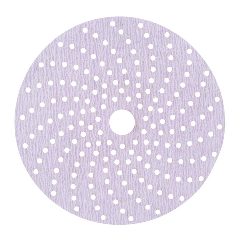 Disque abrasif violet Premium 3M™ Hookit™ 334U, 150 mm, multitrous, P600, 50913 | Paquet (100 pièces)