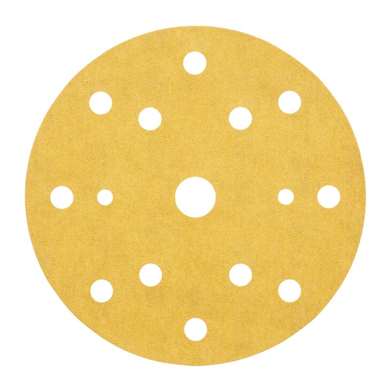 Disque en papier 3M™ Hookit™ 255P, 152 mm, 15 trous, P80 | Paquet (100 pièces)