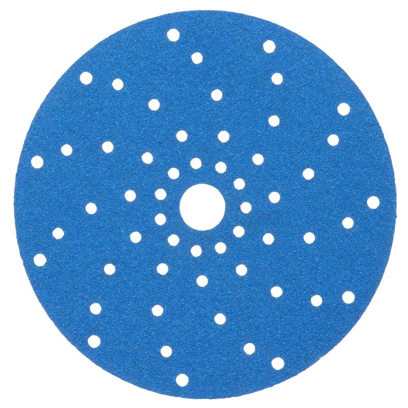 Disque abrasif bleu 3M™ Hookit™ multitrous 325U, Bleu, 150 mm, Multitrous, 80, 51371 | Paquet (1 pièce)