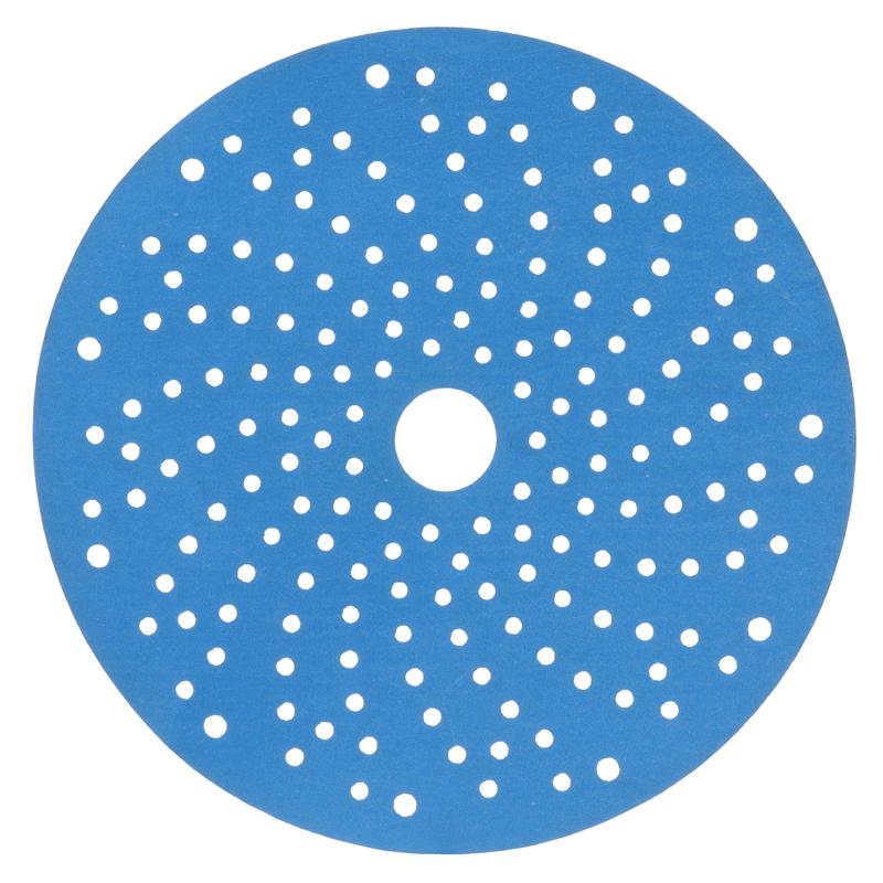 Disque abrasif bleu 3M™ Hookit™ multitrous 325U, Bleu, 150 mm, Multitrous, 500, 51382 | Paquet (1 pièce)